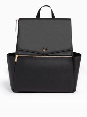 SALE!!!! Freshly Picked Black Leather Backpack/Diaper Bag
